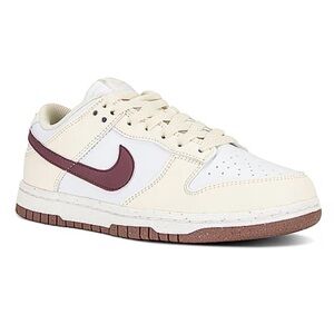 Nike 8.5 Dunk Low Next Nature Sneakers Coconut Milk Smokey Mauve & Summit White